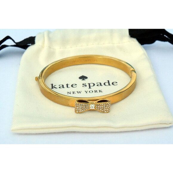 Kate Spade New York "Ready Set Bow" adorned with a bow of pavé crystals - Picture 4 of 14
